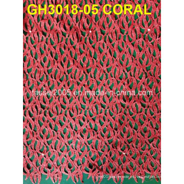 2015 nuevos llegan el cordón africano barato de la tela / de la cuerda del cordón de Guipure de la buena calidad / el cordón de Cuipure